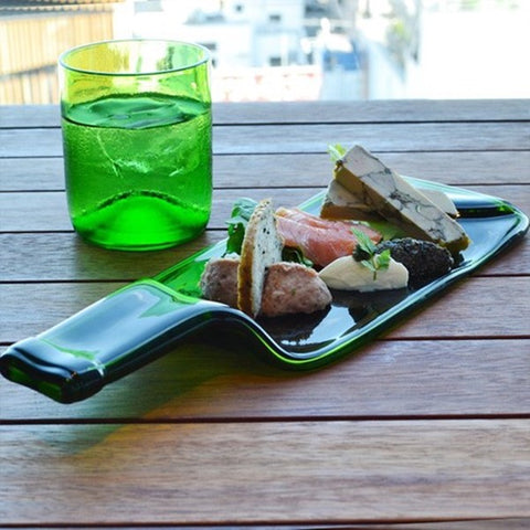 Funew Glass Serving Plate