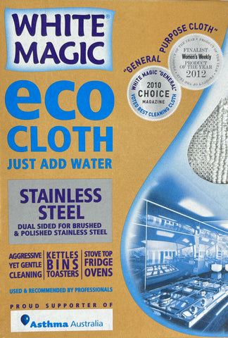 White Magic Eco Cloth for Stainless Steel