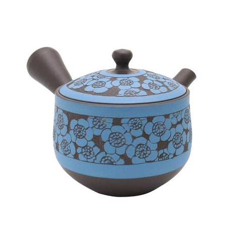Tokoname Japanese Artisan Teapot "Plum"
