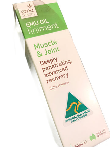 Emu Oil Liniment -  muscles and joints 50ml