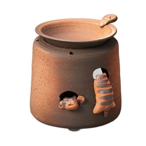 Tokoname Ware Tea Incense Burner – Yamada Make Up Cat