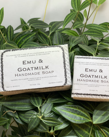 The Soap Nut - Emu & Goatmilk Soap 100g