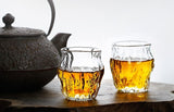 日式玻璃茶杯 – 花见