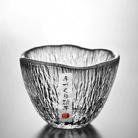 Glass Tea Cup - Hatsuyuki (short)