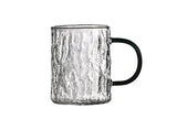 Glass Mug "Tree Bark"