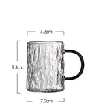 Glass Mug "Tree Bark"