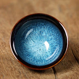 Ceramic Tea Cup "Colour Burst"