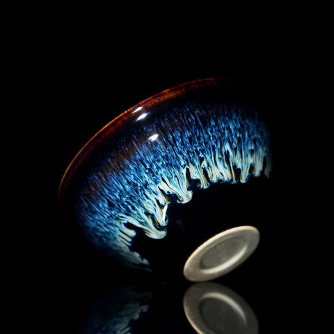 Ceramic Tea Cup "Colour Burst"