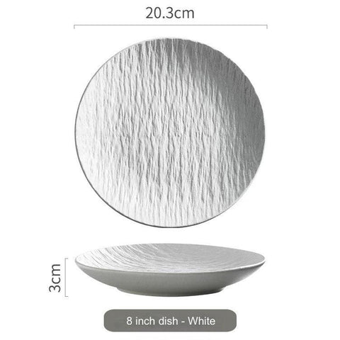 8-inch Striped Dish