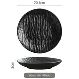 8-inch Striped Dish