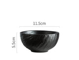 4.5-inch Striped Rice Bowl