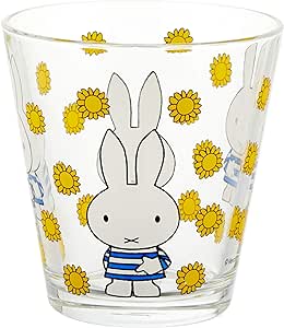 Dick Bruna Miffy系列玻璃杯 - 向日葵