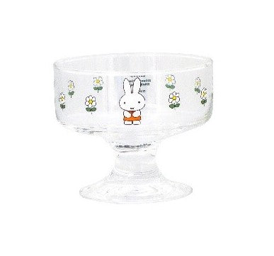 Miffy Retro Coffee Shop Dessert Bowl - Flowers