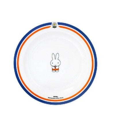 Miffy Retro Coffee Shop Plate - Flowers