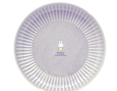 Miffy stone grey mino ware pasta dish