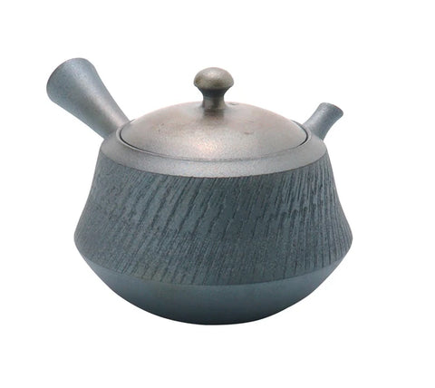 Tokoname Ware Grey/Blue Japanese Teapot