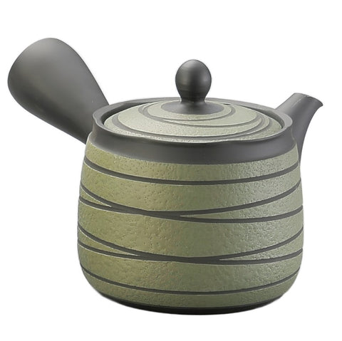 Tokoname ware Japanese Teapot by Zuisen Saku