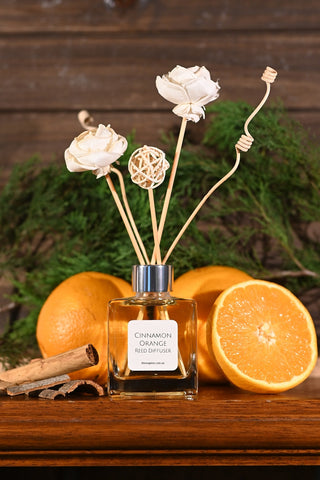 The Soap Nut - Cinnamon Orange Reed Diffuser