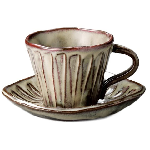 KIMURA TOKUSA COFFEE CUP SAUCER