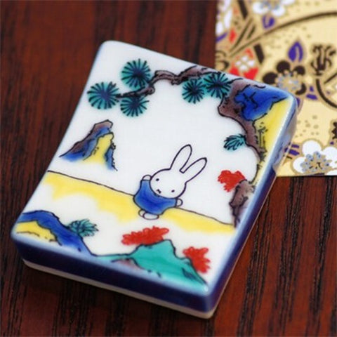 Miffy Kutani Ware Chopsticks Rest (Set of 3)