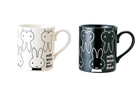 Miffy White and Black Mug