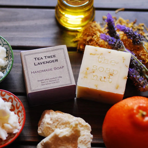 The Soap Nut - Tea Tree Lavender Soap 75g